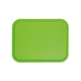 Dienblad - H 2 x 45.5 x 35.5 CM - 0.56 KG - Polypropyleen - Groen - Caterchef - 430164