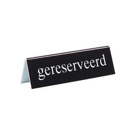 Tafelbord - H 4 x 13 x 3.5 CM - 0.1 KG - polystyreen - Zwart - 880020