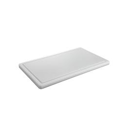 Lame de coupe - 40 x 25 CM - 1,85 KG - Polyéthylène - Blanc - Caterchef - 882011