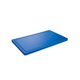 Lame de coupe - 40 x 25 CM - 1,9 KG - Polyéthylène - Bleu - Caterchef - 882342