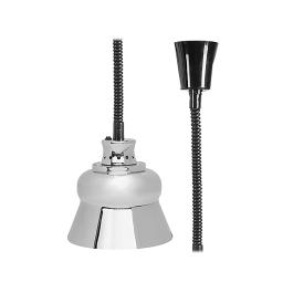Hotte chauffante - H 21 CM - 1 KG - Ø22,8 CM - 220 - 240 V - Métal - Chromé - Caterchef - 688042