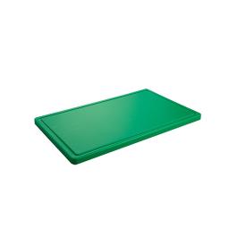 Lame de découpe - 1/1 GN - 53 x 32,5 CM - Polyéthylène - Vert - Caterchef - 882472