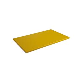 Lame de coupe - 50 x 30 CM - 2,16 KG - Polyéthylène - Jaune - Caterchef - 882615