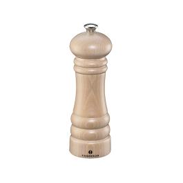 Moulin à poivre - H 18 CM - 0,2 KG - Ø5,9 CM - Bois de hêtre - Blanc - Zassenhaus - 892102