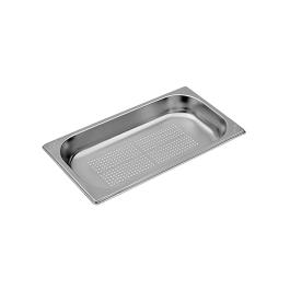 Gastronormbak - 1/3 GN - 1.8 Liter - H 4 x 32.5 x 17.6 CM - RVS - Caterchef - 953556