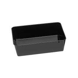 Plateau à viande - H 6 x 29 x 16 CM - 0,2 KG - Mélamine - Noir - WACA - 937660