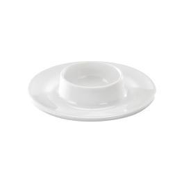 Eierdopje - 0.04 KG - Ø9.2 CM - Melamine - Wit - WACA - 937932