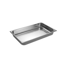 Bac Gastronorm - H 53 x 32,5 x 6,5 CM - 1,3 KG - Inox 18/08 - 8,8 Litre - Caterchef - 953114