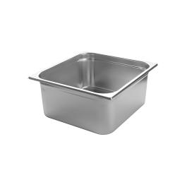 Bac gastronorme - 2/3 GN - 13 Litres - H 15 x 35,4 x 32,5 CM - Inox - Caterchef - 953232