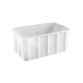 Conteneur empilable - H 11 x 54 x 35 CM - 1 KG - Polyéthylène - Blanc - 16 litres - 956011
