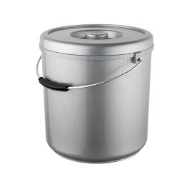 Seau - H 30 CM - 0,86 KG - Ø29 CM - Polypropylène - Blanc - 15 Litres - 956051