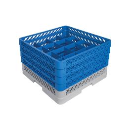 Bekerglazenkorf - H 26 x 50 x 50 CM - 0.01 KG - Polypropyleen - Bekerglazenkorf - CaterRacks - CR1614