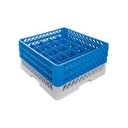 Bekerglazenkorf - H 22 x 50 x 50 CM - 0.01 KG - Polypropyleen - Bekerglazenkorf - CaterRacks - CR2513