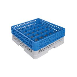 Bekerglazenkorf - H 18 x 50 x 50 CM - 0.01 KG - Polypropyleen - Bekerglazenkorf - CaterRacks - CR3612