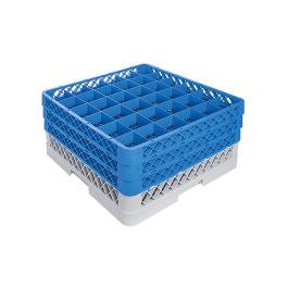 Voetglazenkorf - H 22 x 50 x 50 CM - 0.01 KG - Polypropyleen - Voetglazenkorf - CaterRacks - CR3623