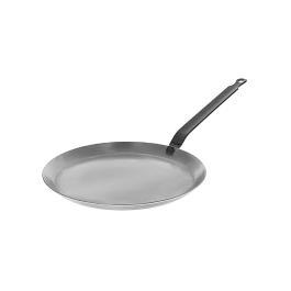 Crêpière - H 1.2 CM - 1.14 KG - Ø24 CM - Plaque d'acier - De Buyer - 001024