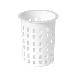 Coupe à couverts - H 13 CM - 0.07 KG - Ø10 CM - Polypropylène - Blanc - CaterRacks - 023001