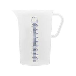 Gobelet de mesure - H 20.5 CM - 0.19 KG - Ø15 CM - Polypropylène - Transparent - 2 Litre - 027003