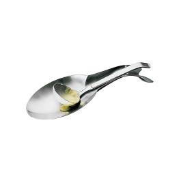 Lepelhouder - H 3.5 x 27 x 11 CM - 0.165 KG - RVS - 125015
