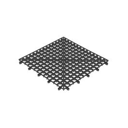 Tapis anti-gouttes en verre - H 1,5 x 33 x 33 CM - 0,26 KG - Polypropylène - 130065