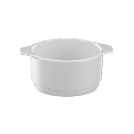 Bol à soupe - H 5,7 CM - 0,125 KG - Ø10,5 CM - Mélamine - Blanc - 0,36 Litre - WACA - 937864
