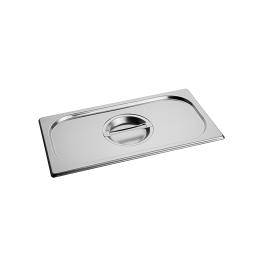 Deksel Gastronorm - 1/3 GN - 32.5 x 17.6 CM - RVS - Standaard - Caterchef - 953136