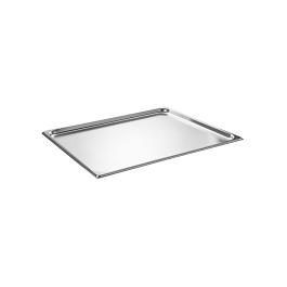 Bac gastronorme - 2/1 GN - 5,5 litres - H 2 x 65 x 53 CM - acier inoxydable - Caterchef - 953351