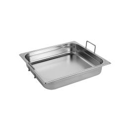 Bac gastronorme - 2/3 GN - 5,8 L - H 6,5 x 35,4 x 32,5 CM - inox - Caterchef - 953434