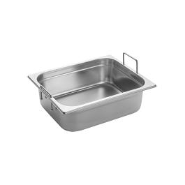 Bac gastronorme - 1/2 GN - 6,1 L - H 10 x 32,5 x 26,5 CM - inox - Caterchef - 953443
