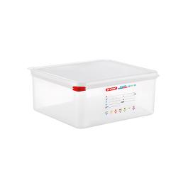Boîte Alimentaire - 2/3 GN - 14 Litre - H 15 x 35.4 x 32.5 CM - Polypropylène - Transparent - -40°C / +95°C - Hermétique Verrouillable - Araven - 962232