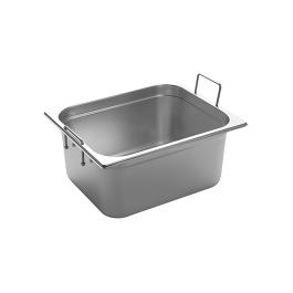 Bac gastronorme - 1/2 GN - 9,2 L - H 15 x 32,5 x 26,5 CM - inox - Caterchef - 953442