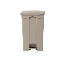 Poubelle à pédale - 87 Litres - H 82 x 49,5 x 40 CM - Polypropylène - Jantex - GH639