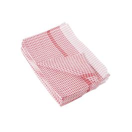 Torchon - 10 pièces - Rouge - 76,2 x 50,8 CM - Coton/Polyester - Vogue - CC595