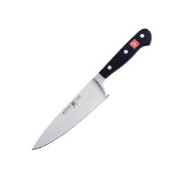 Couteau de chef - Noir - H 29 x 5 x 1,5 CM - Acier carbone - Wüsthof - C905