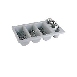 Range couverts - Blanc - H 10 x 32.5 x 53 CM - APS - CB675