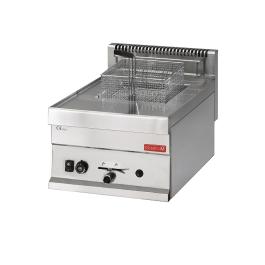 Friteuse - Ligne 650 - Gaz - 8 Litres - H 28 x 40 x 65 CM - 6,3 kW - Inox - Gastro M - GN063
