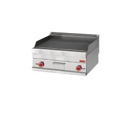 Bakplaat - 650 Line - Elektrisch - H 28 x 70 x 65 CM - 9 kW - 400 V - RVS - Gastro M - GL918