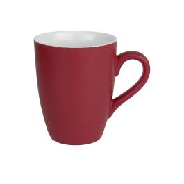 Mug - 32 CL - 6 pièces - Rouge - Ø 8,2 x H 11 x 11,5 CM - Porcelaine - Olympia - CS043