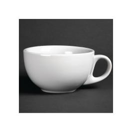 Cappuccinokop - 28.5 CL - 12 stuks - H 6.4 x 14.2 x 11 CM - Porselein - Olympia - GG870