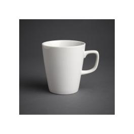 Latte mok - 28.5 CL - 12 stuks - H 9.8 x 11.6 x 8.6 CM - Porselein - Olympia - GK811