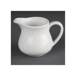 Pot à lait - 17 CL - 4 pièces - H 7,5 x 10,7 CM - Porcelaine - Olympia - CF370
