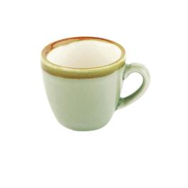 Tasse expresso - 8,5 CL - 6 pièces - Vert - Ø 6,2 x H 5,6 CM - Porcelaine - Olympia - GP476