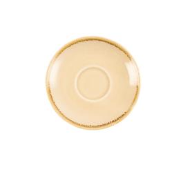 Schotel espressokop - 6 stuks - Zand - Ø 11.7 CM - Porselein - Olympia - GP329