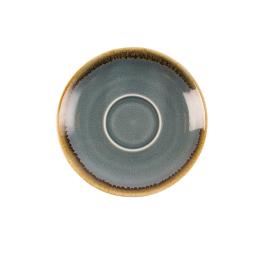 Tasse à expresso soucoupe - 6 pièces - Bleu - Ø 11,7 CM - Porcelaine - Olympia - GP345