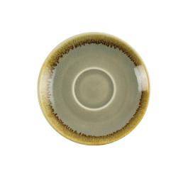 Tasse à expresso soucoupe - 6 pièces - Vert - Ø 11,7 CM - Porcelaine - Olympia - GP477