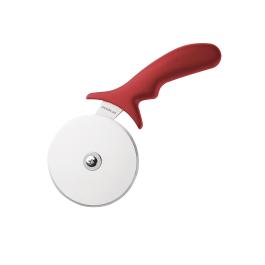 Pizzasnijder - Rood - Ø 10 x H 13 x 2.5 CM - RVS - Hygiplas - CC407