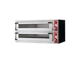 Four à pizza - H 74,5 x 136 x 95,5 CM - 400 V - Inox/Acier - Gastro M - DS183