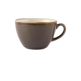 Tasse à cappuccino - 34 CL - 6 pièces - Gris - Ø 10,9 x H 7,2 CM - Porcelaine - Olympia - HC392