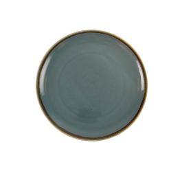 Assiette coupe - 4 pièces - Bleu - Ø 28 CM - Porcelaine - Olympia - GP465