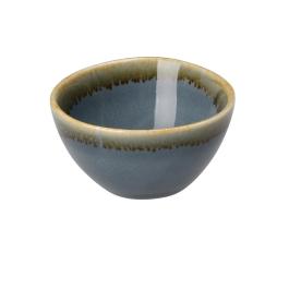Plats à trempette - 5 CL - 12 pièces - Bleu - Ø 7 x H 3,8 CM - Porcelaine - Olympia - CP957